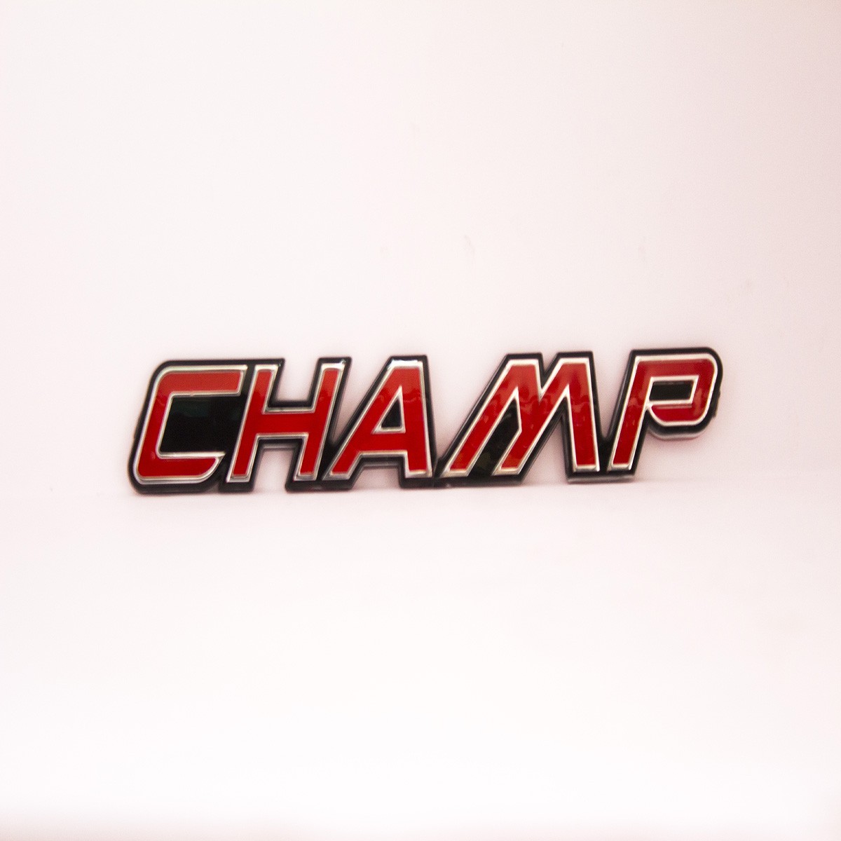 Champ Metal Logo Batch for Cars 