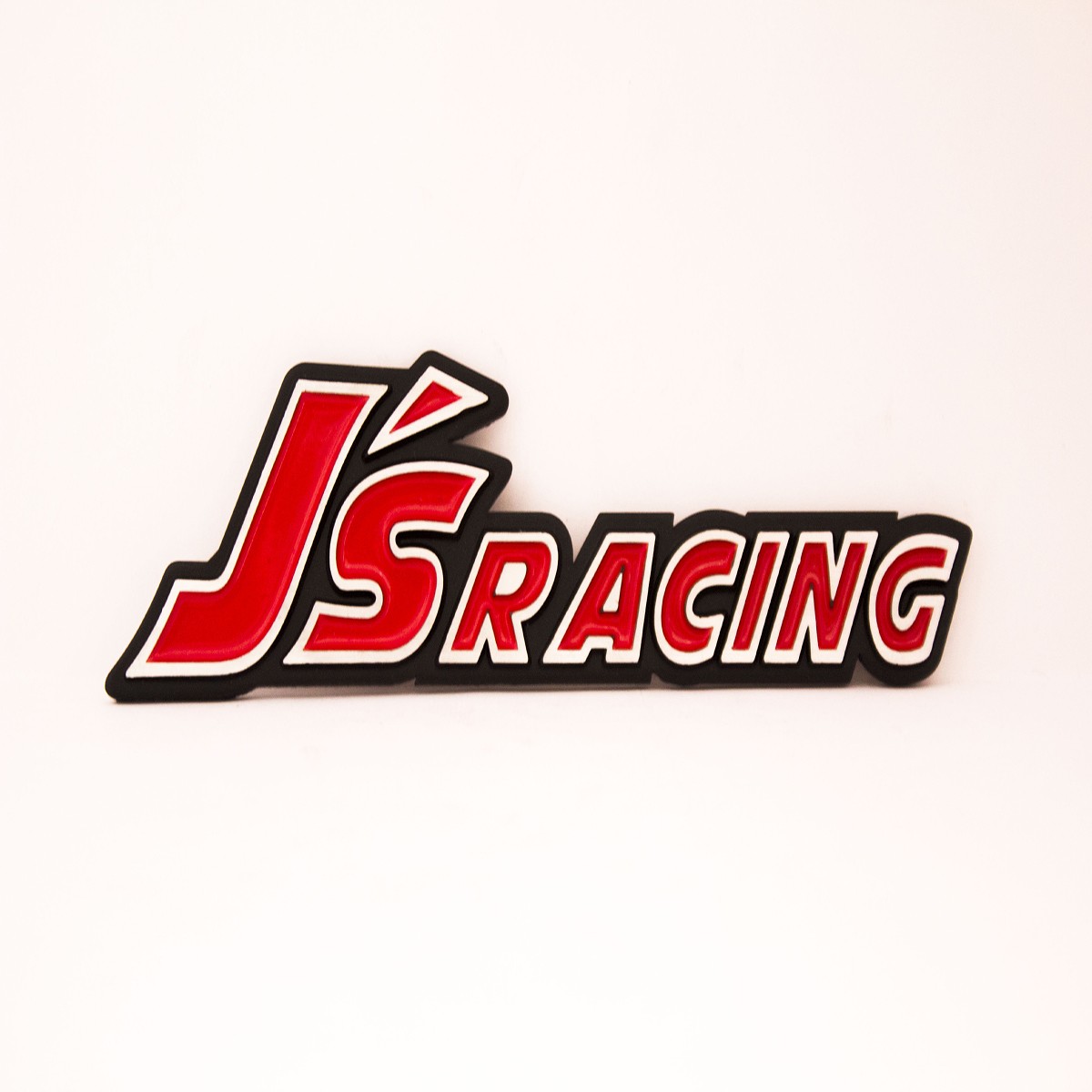 JS Racing Metal Logo Batch for Cars 