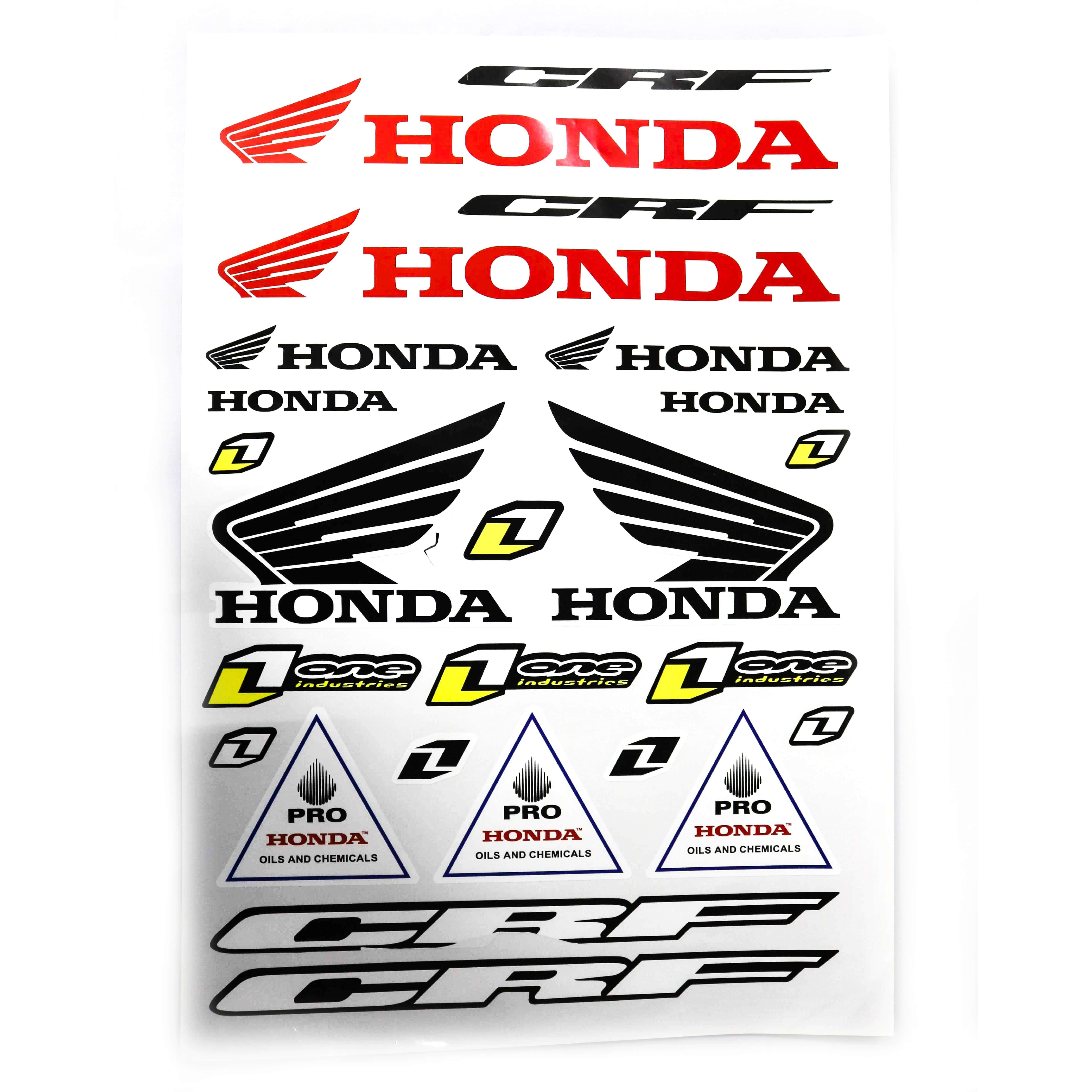 Decals (stickers) - Honda (White)