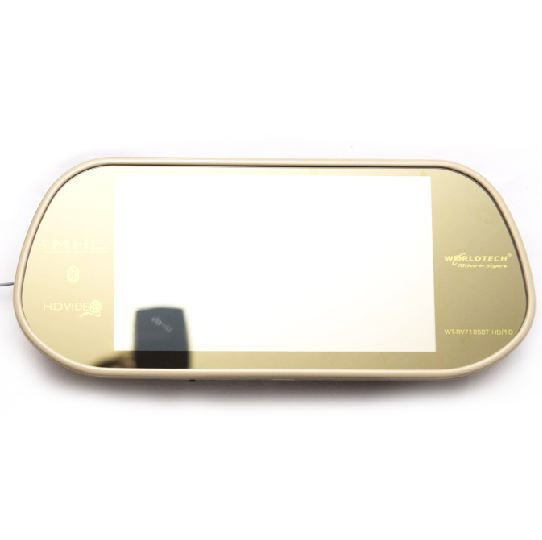 Rear view world tech - Golden