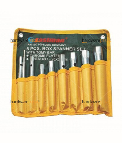 Eastman 8 Pcs Tubular Box Spanner Set With Kit Packing E- 2016