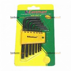 Eastman 7 Pcs Temper Star Allen Key Set Short Pattern EAK- 2407 H