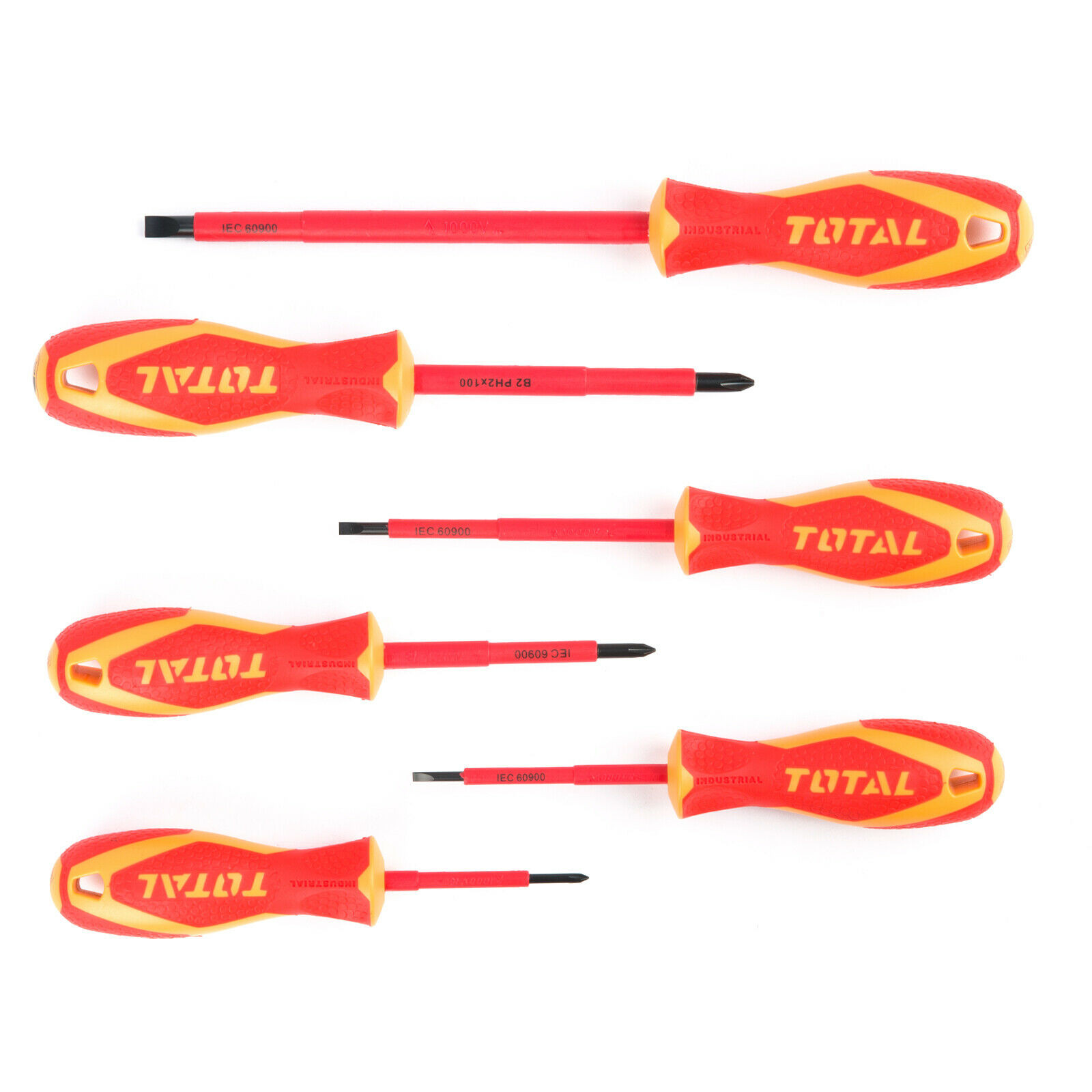 Total Insulated Screwdriver Set THTIS566