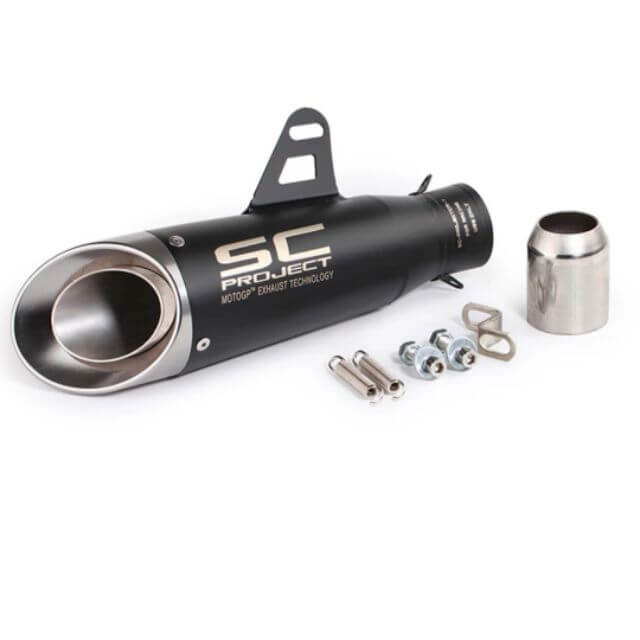 SC Project Cambon Print Exhaust- Black Silencer