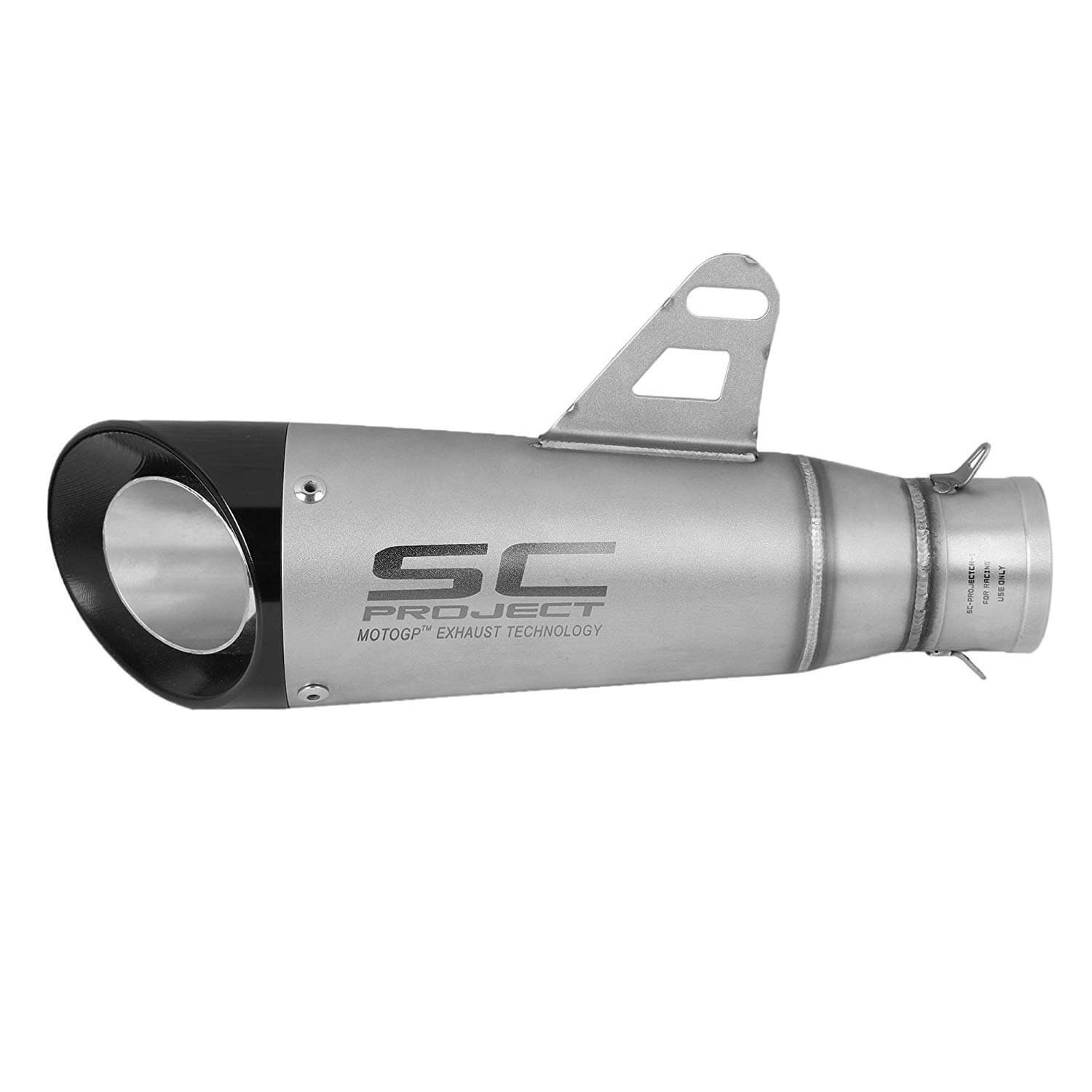 SC Project White Body Exhaust- Silencer