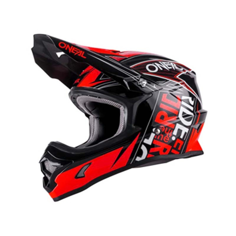 Oneal Dot Helmet Black and Red