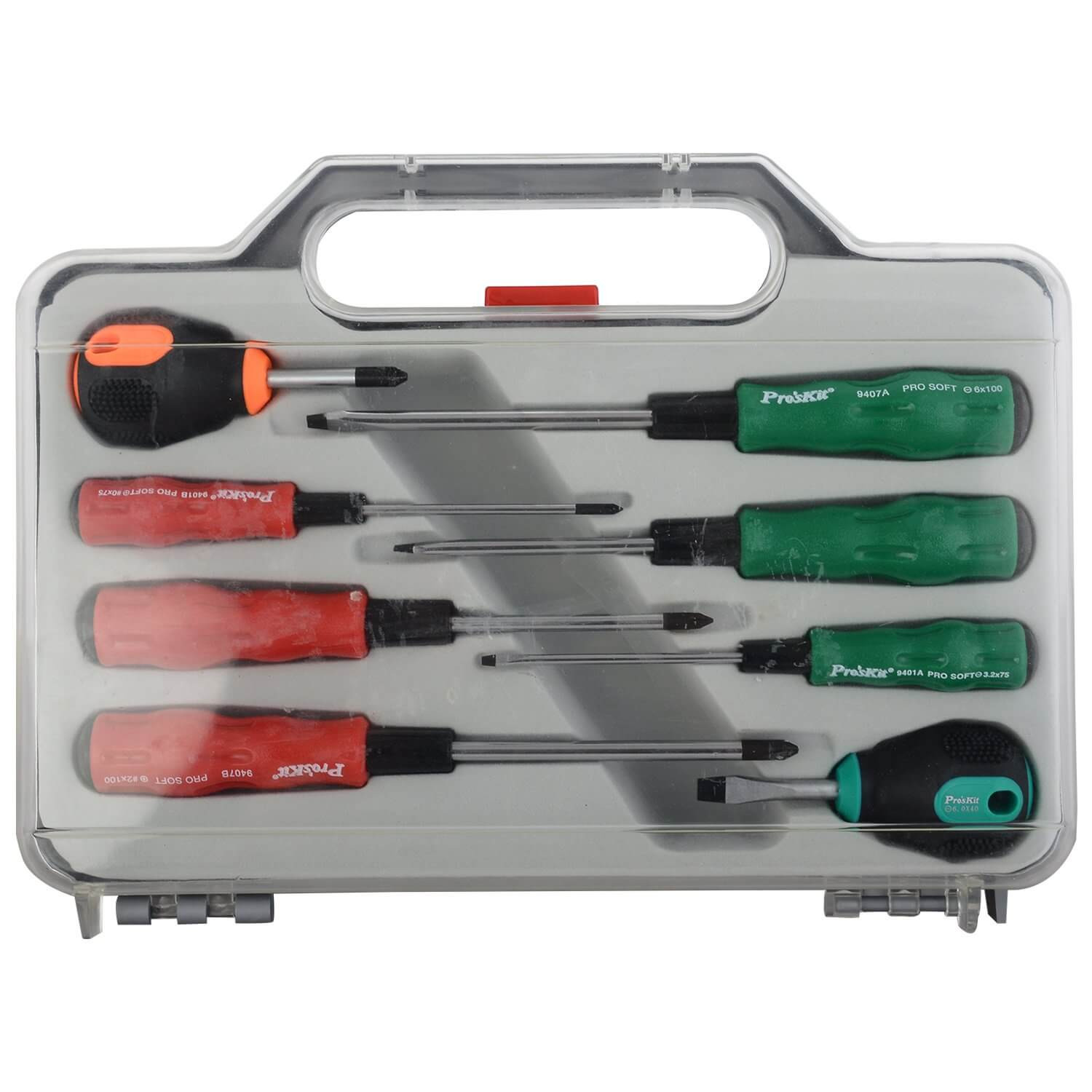 Pro'skit 8 Pcs Pro- Soft Screwdriver Set 1PK-9401