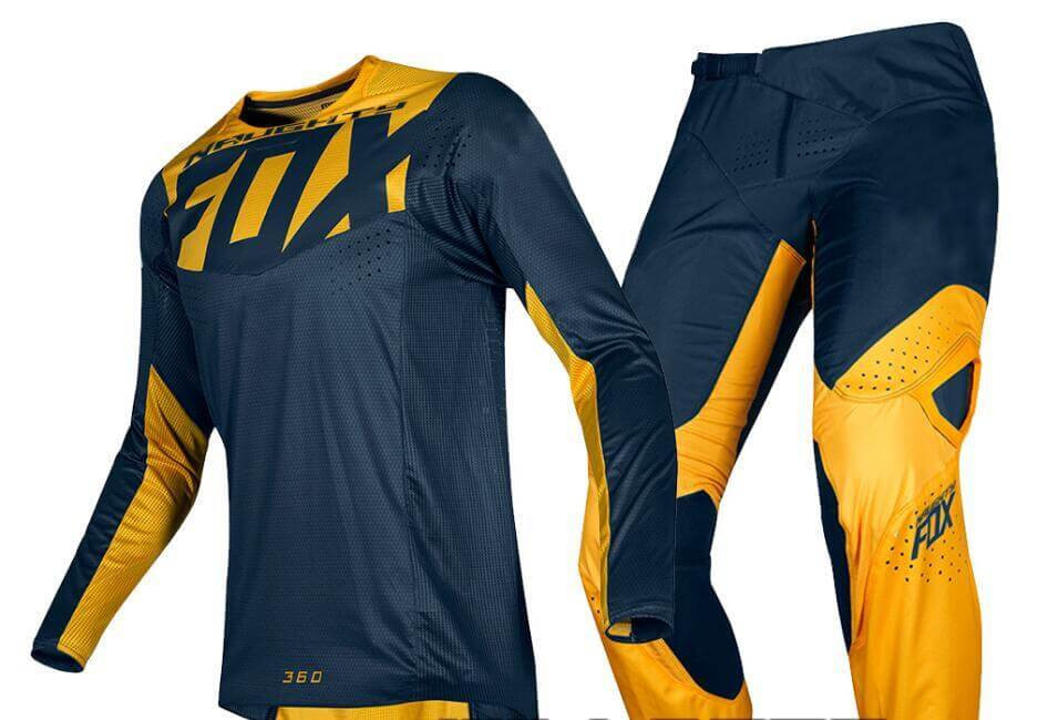 Fox Jersey- Yellow blue mix