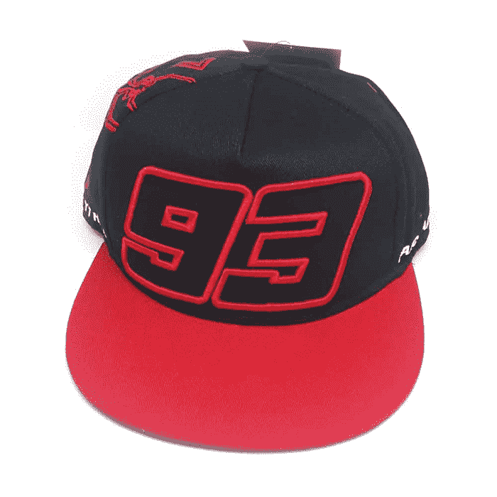 Snap Back Cap - 93 (Red Black Mix)