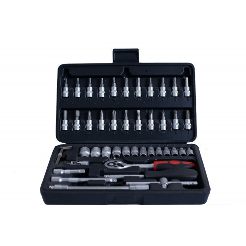 Eastman 1/4" 46 PCS Socket Set E-2260