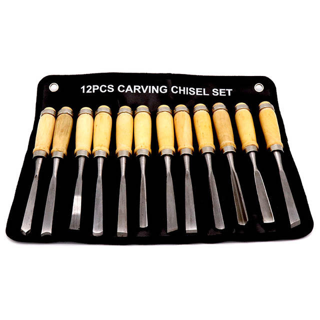 12 Pcs Carving Chisel Set