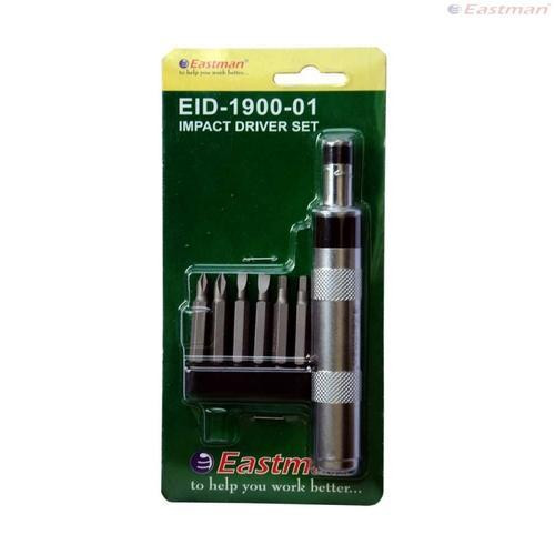 Eastman 7 Pcs Impact Driver Set EID-1900-01
