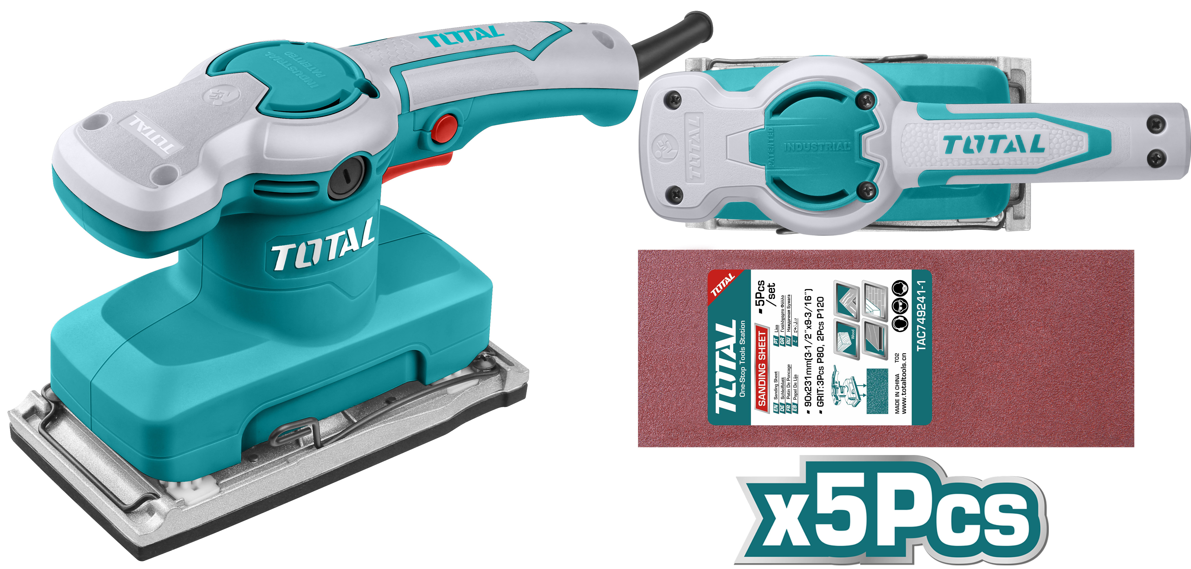 Total 320 Watt Finishing Sander TF1301826