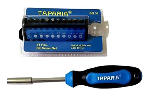 Taparia 31Pcs Bit Driver Set BS 31