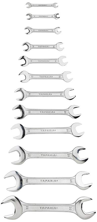 Taparia 12Pcs Double Ended Spanner Set DEP 12