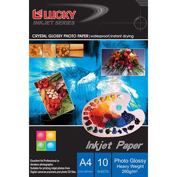 Lucky PC Inkjet Photo Paper Glossy