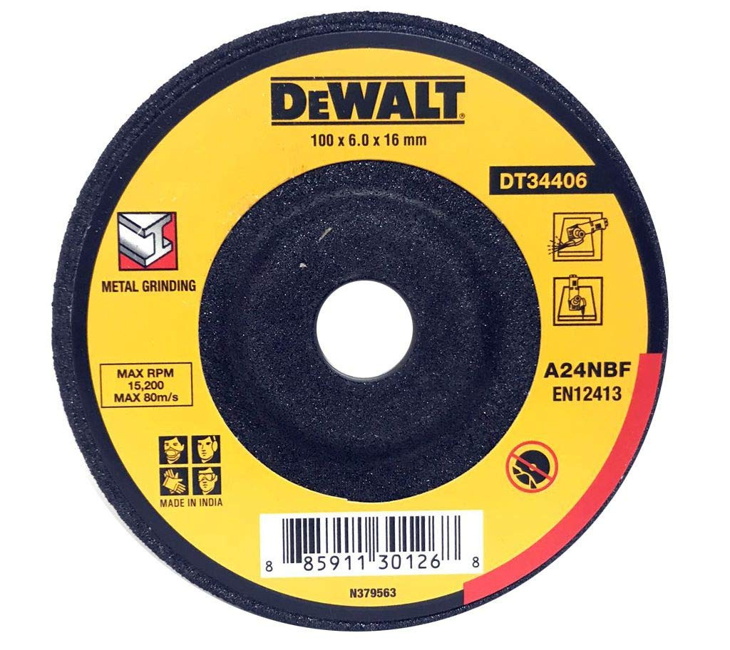 Dewalt 105x6x16 Abrasive Grinding Wheel DT34406
