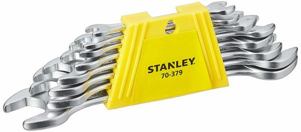 Stanley 6x7-20x22 Double Open End Spanner Set 70-379E