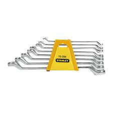 Stanley 6x7-20x22 Shallow Offset Ring Spanner Set 70-394E