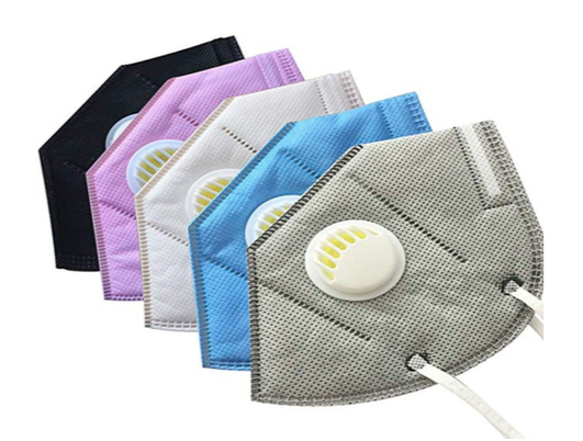 KN95 colour mask with valve