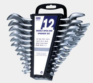 Baum 6*7-30*32 Double Open End Spanner Set 12E/12M-I (Rack)