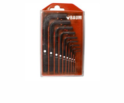 Baum 444/10W mm Allen Key Set- SEA