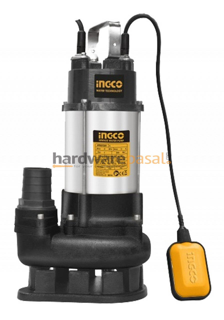 Ingco 1.0HP Submersible  Sewage Pump SPDS7501