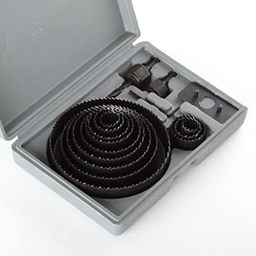 16 pc hole saw set