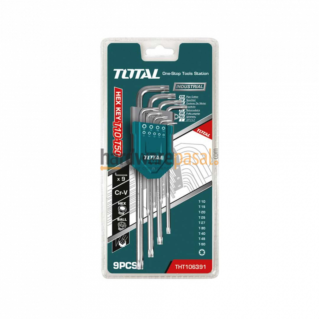 Total 9pcs LN Key Star THT106391