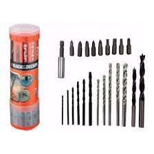 Black+Decker 23 Pcs Drill Bit Set A7102-XJ