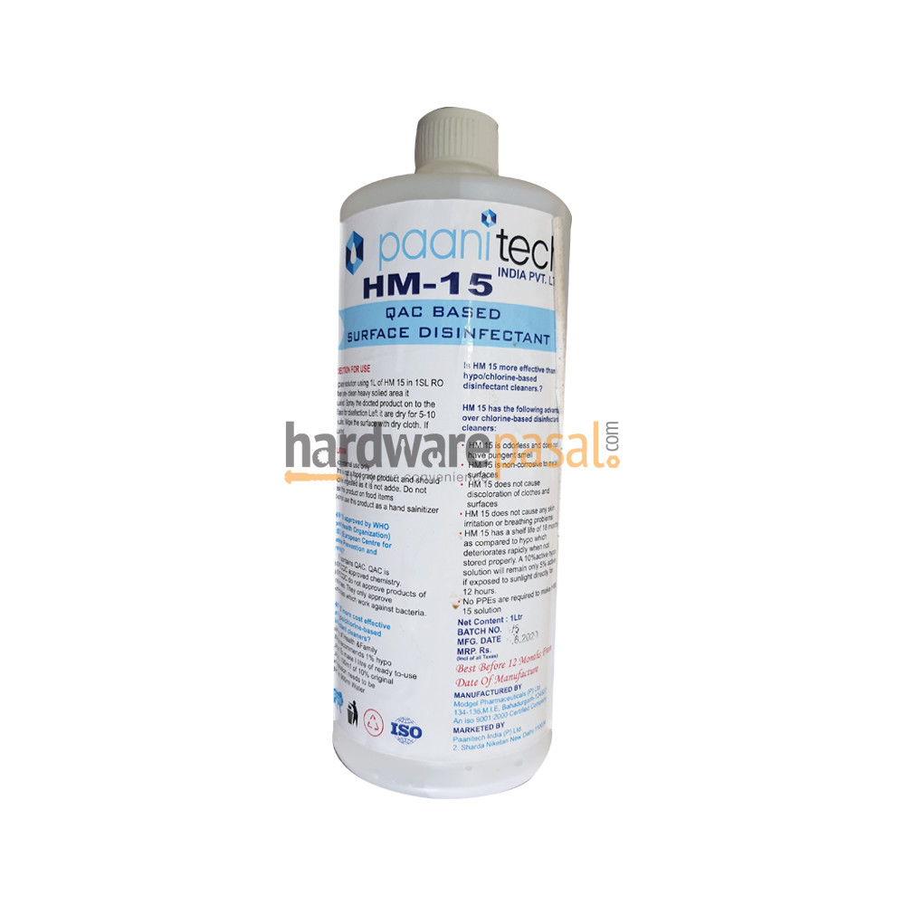 HM-15 surface disinfecting liquid
