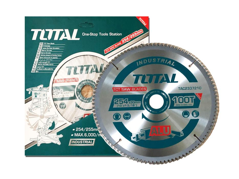 Total 254mm TCT Saw Blade- Aluminium TAC2337210