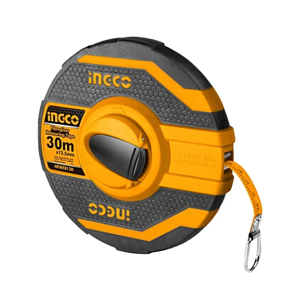 Ingco 30mx12.5mm Fiberglass Measuring Tape HFMT8330