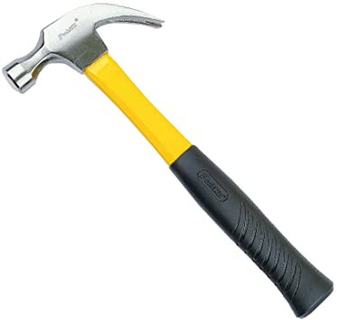 Pro'skit Heavy Duty Curved-Claw Hammer W/Fiberglass Handle PD-2606