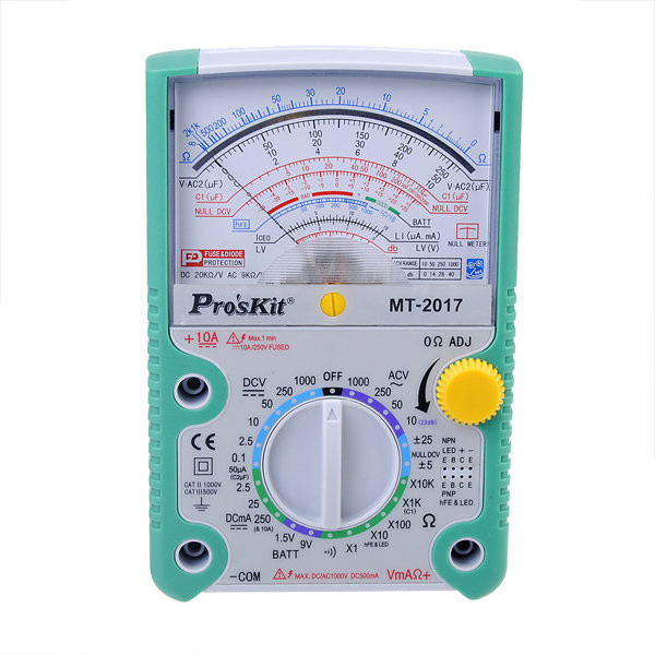 Pro'skit Protective Function Analog Multi-meter MT-2017