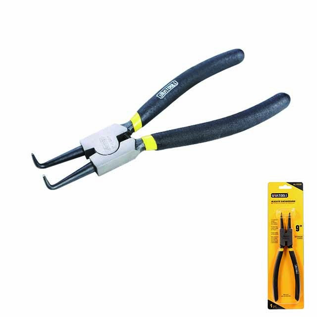 UYUSTOOLS 7” External Circlip Plier- Bent ALS207