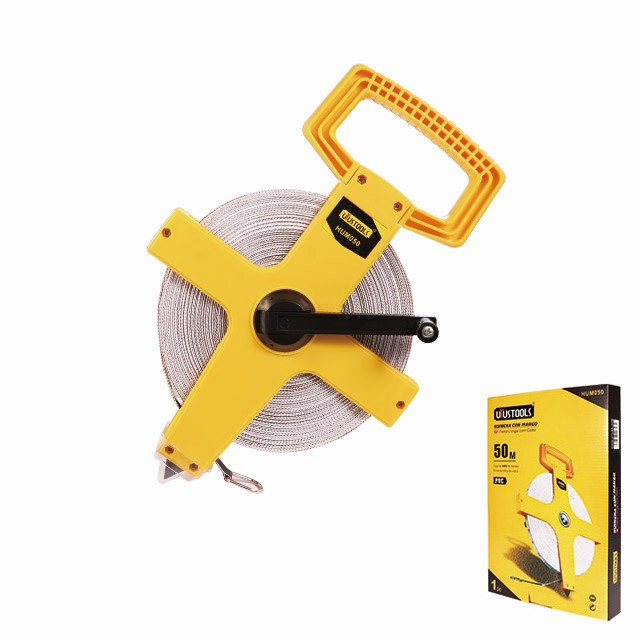 UYUSTOOLS 100M Fibre Glass Open Reel Long Tape HUM100