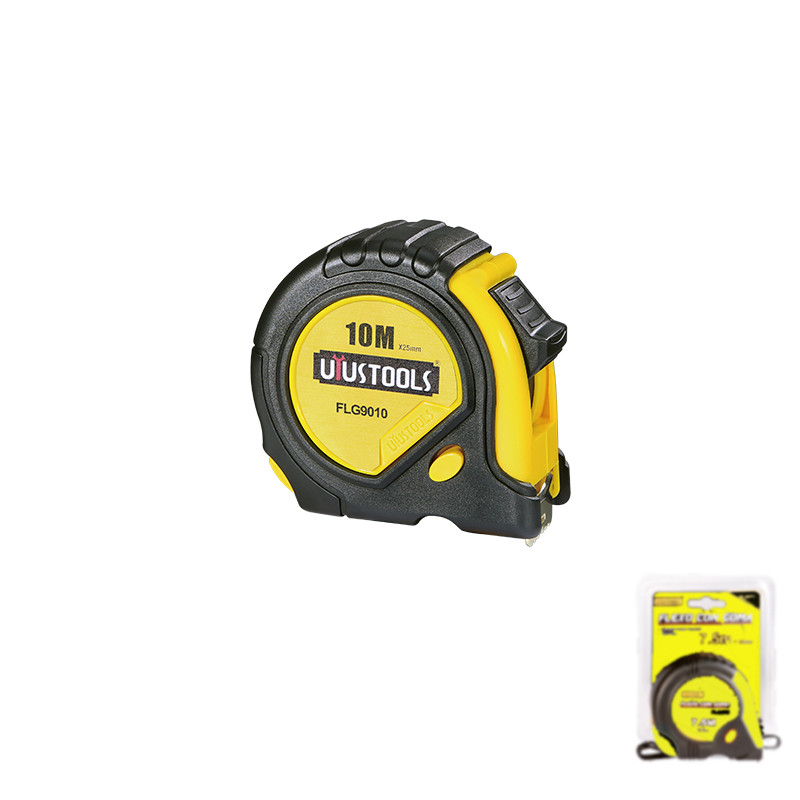 UYUSTOOLS 10M Tape Rule- Rubber Coated FLG9010
