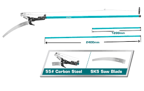 Total 25mm Extendable Pole Saw and Pruner THEPS25281