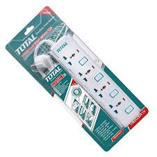 Total 4 Ways Extension Socket THES03041V