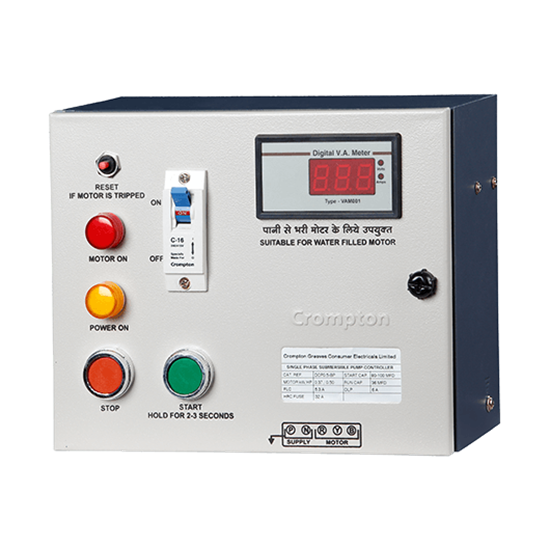 Crompton 3HP Control Panels DCP3-FU