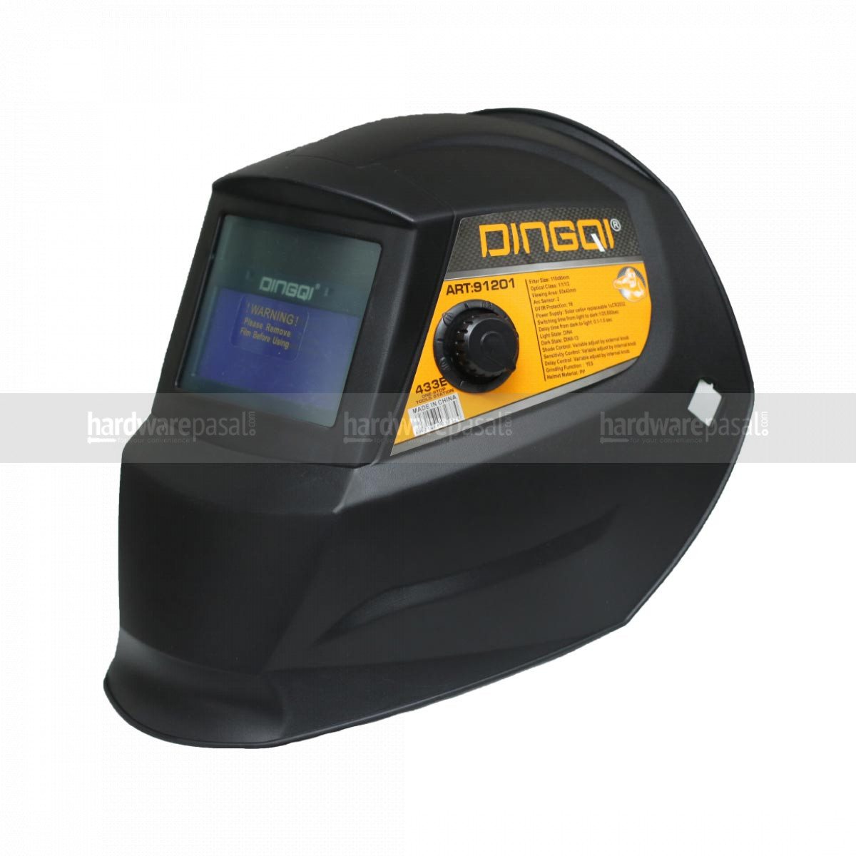 Dingqi Auto darkening welding helmet