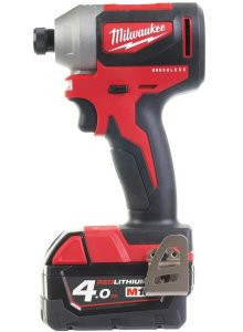 M18 CBLID-402C.18V Compact impact driver(Brushless) with 18v 4.0 ah Battery (*2)+18v charger