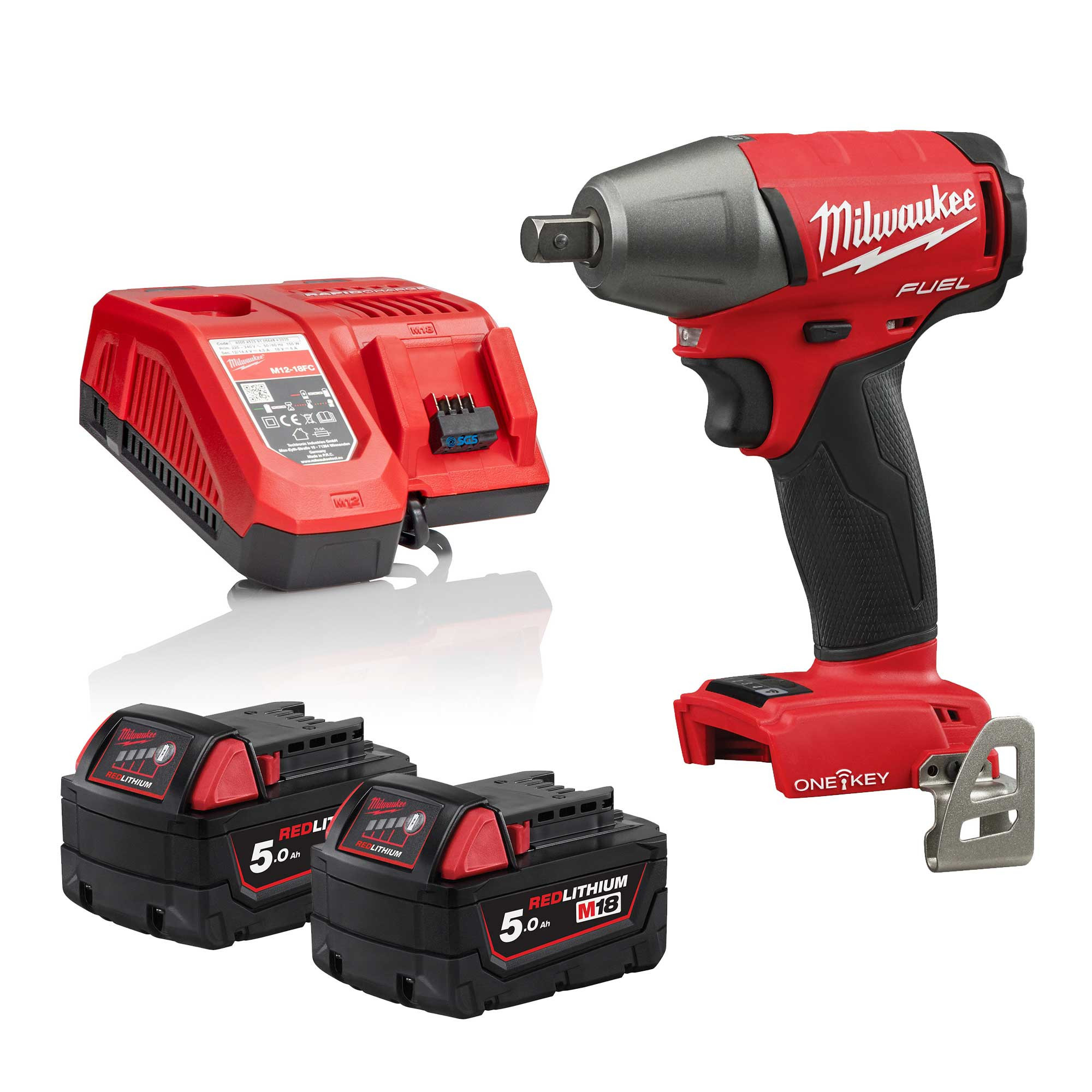 Milwaukee 18Volt Impact Wrench M18ONEIWP12-502X
