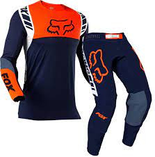 Fox Jersey Blue orange and white
