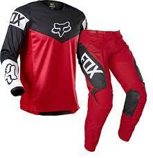 Fox Jersey Black red mix