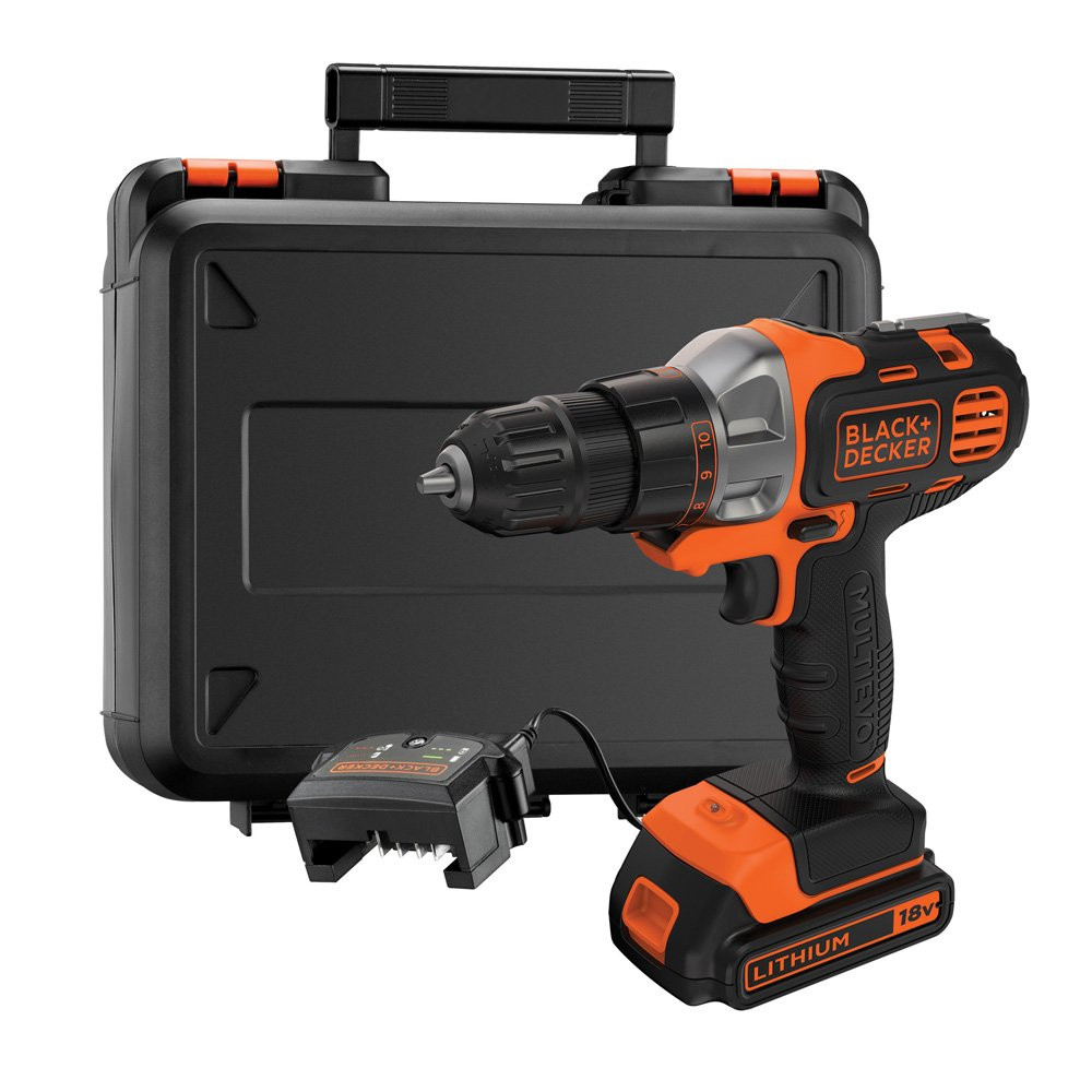 Black+Decker 18Volt NextGen Multievo Drill Driver MT218K-GB