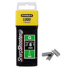 Stanley 8mm 5/16" H/D Staples G Type 1-TRA705T