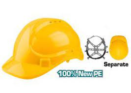 Total Safety Helmet- Yellow TSP2612