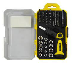 UYUSTOOLS 46Pcs Ratchet Screwdriver Set DER46J